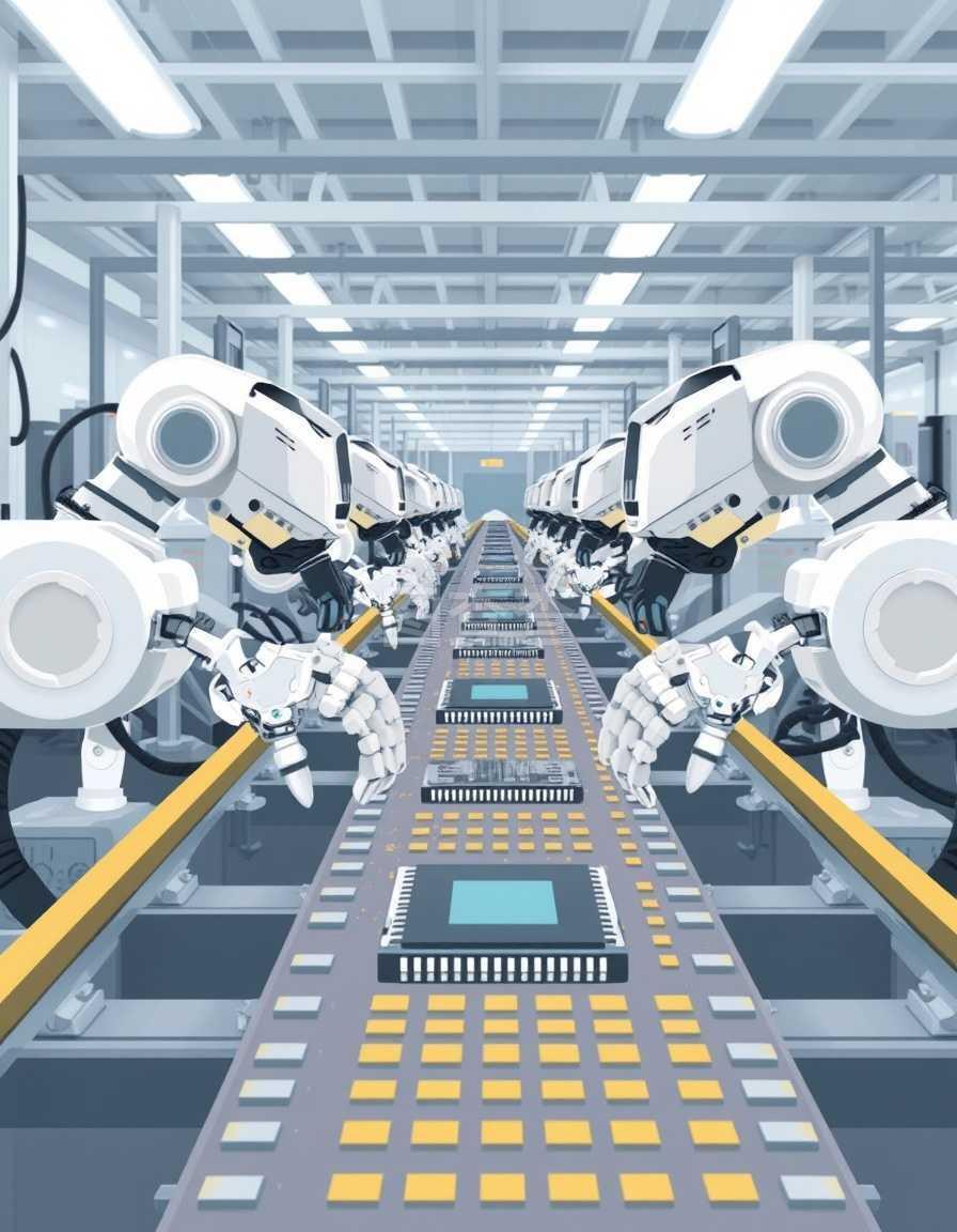智能機(jī)器與自動化工廠 現(xiàn)代生產(chǎn)的矢量革命