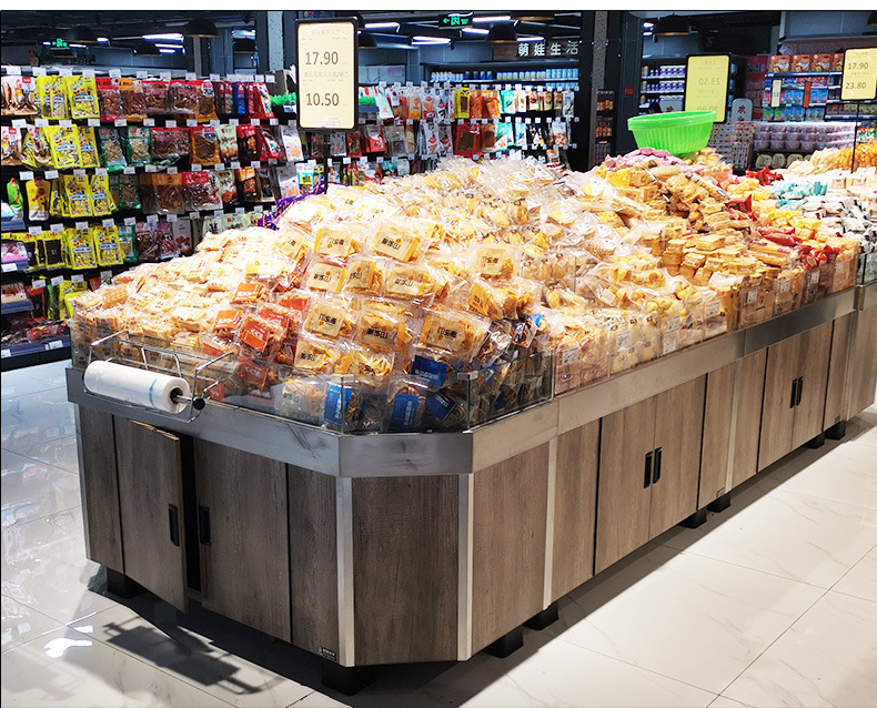 超市散貨柜 從散稱零食到保健食品的一站式購(gòu)物體驗(yàn)